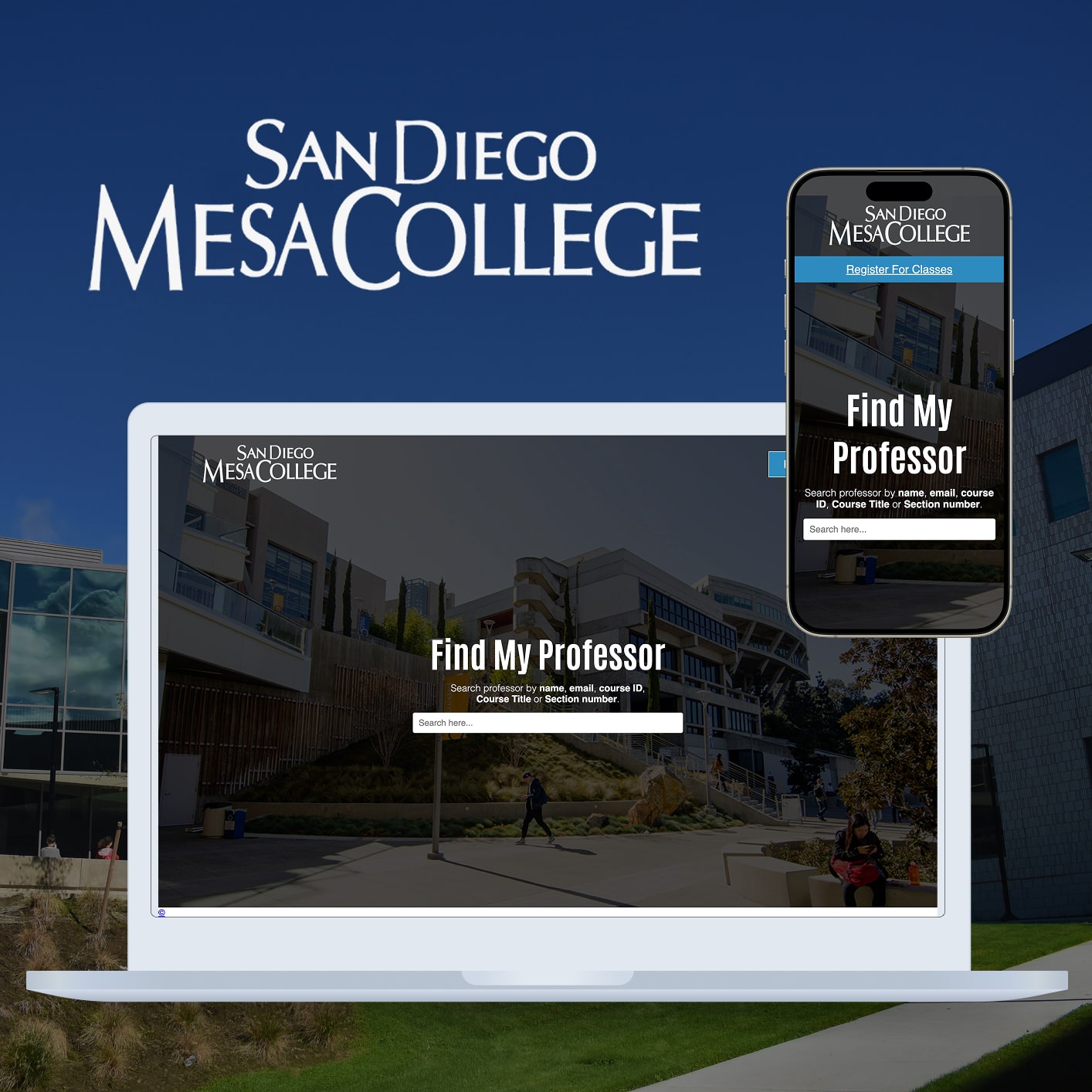 Find My Professor - Trayecto Web Design and Development